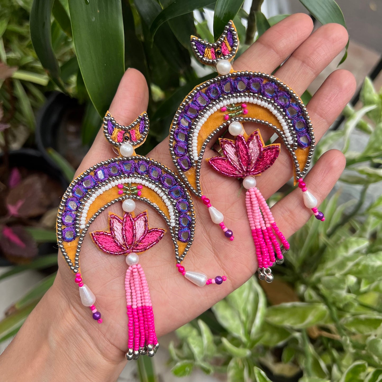 Kamalika Handmade Beaded Earring