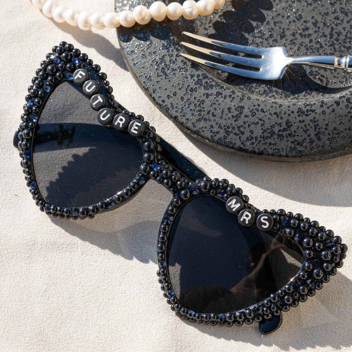 Bride Funky Beaded Shades