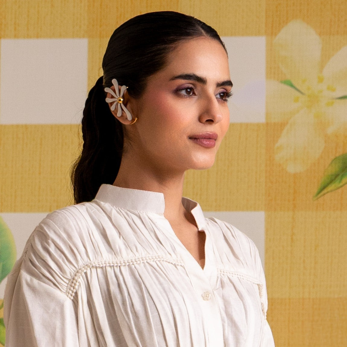 Flouris 18K Gold Plated Earcuff