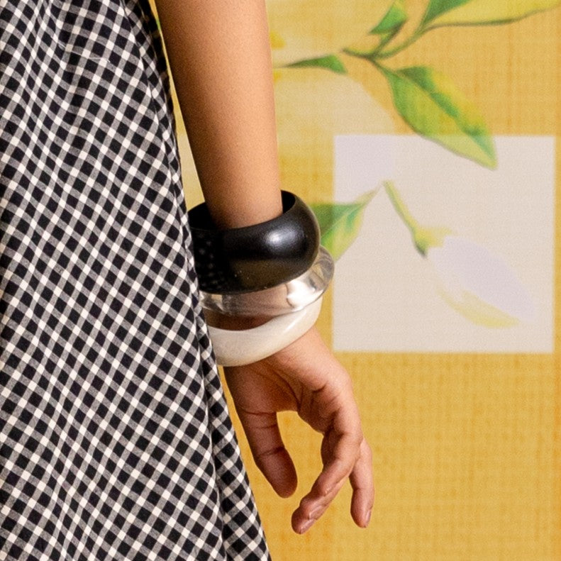 Earthly Resin Bangle
