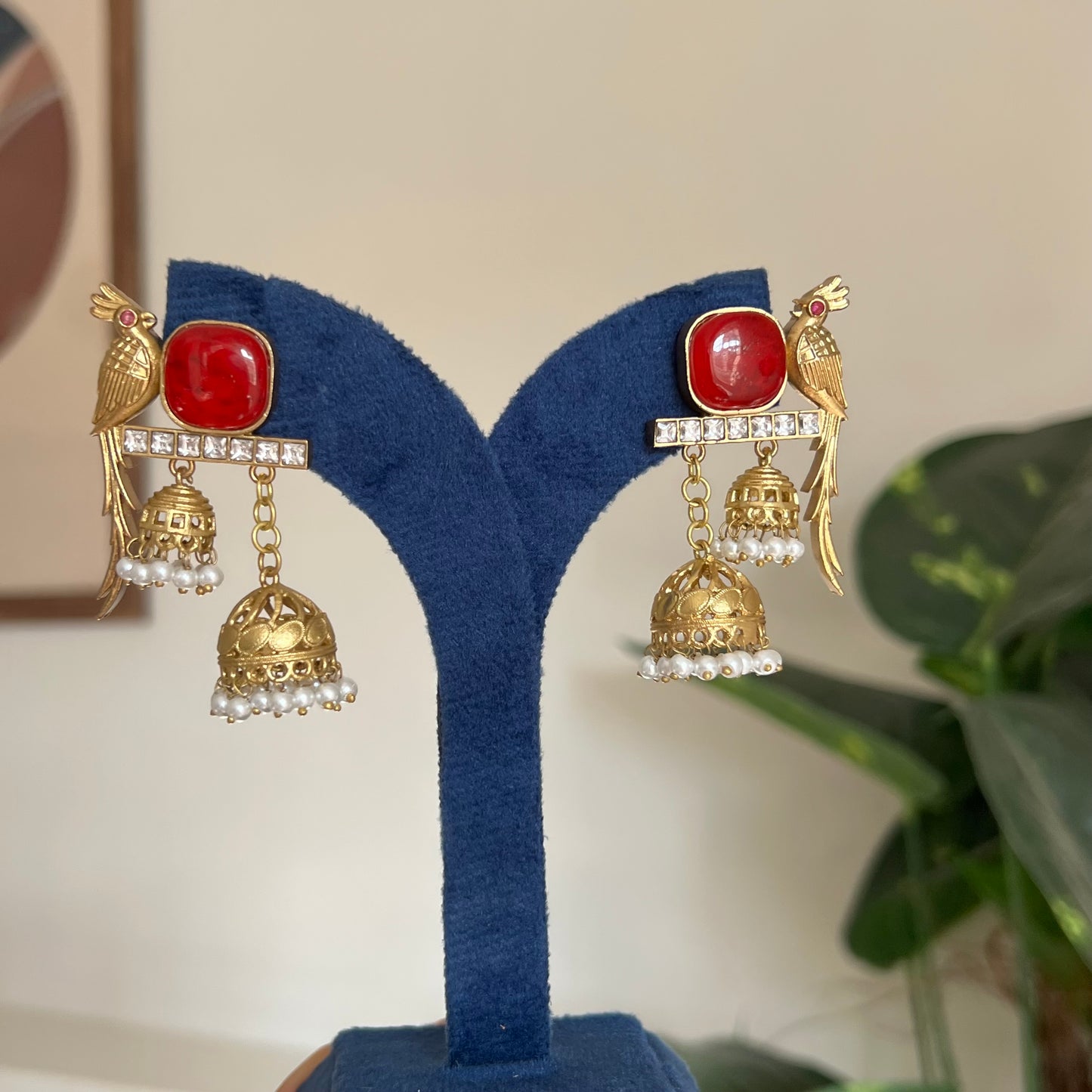 Gulbahar Jhumki Drop Earrings