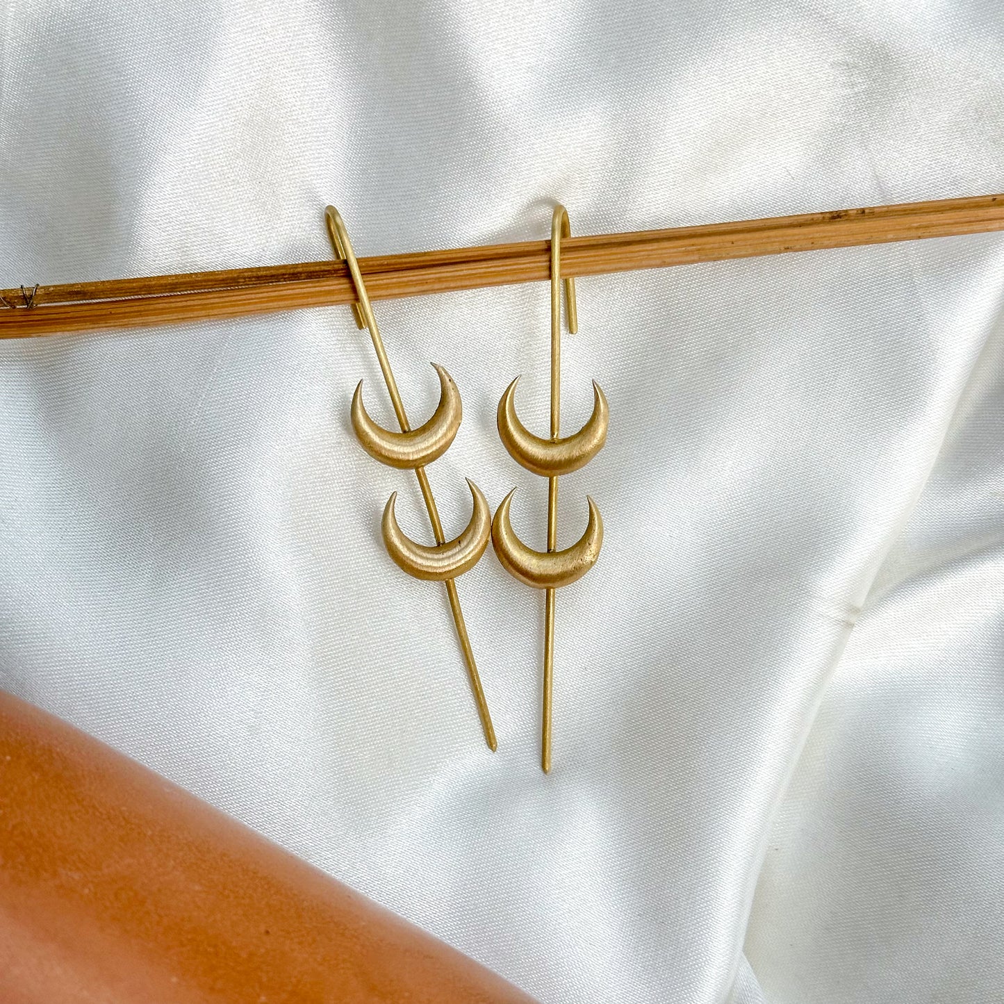 Liya Moon Handmade Brass Ear Cuffs