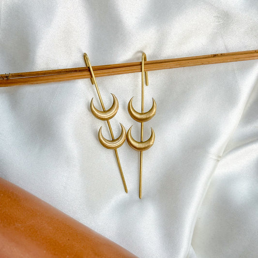 Liya Moon Handmade Brass Ear Cuffs