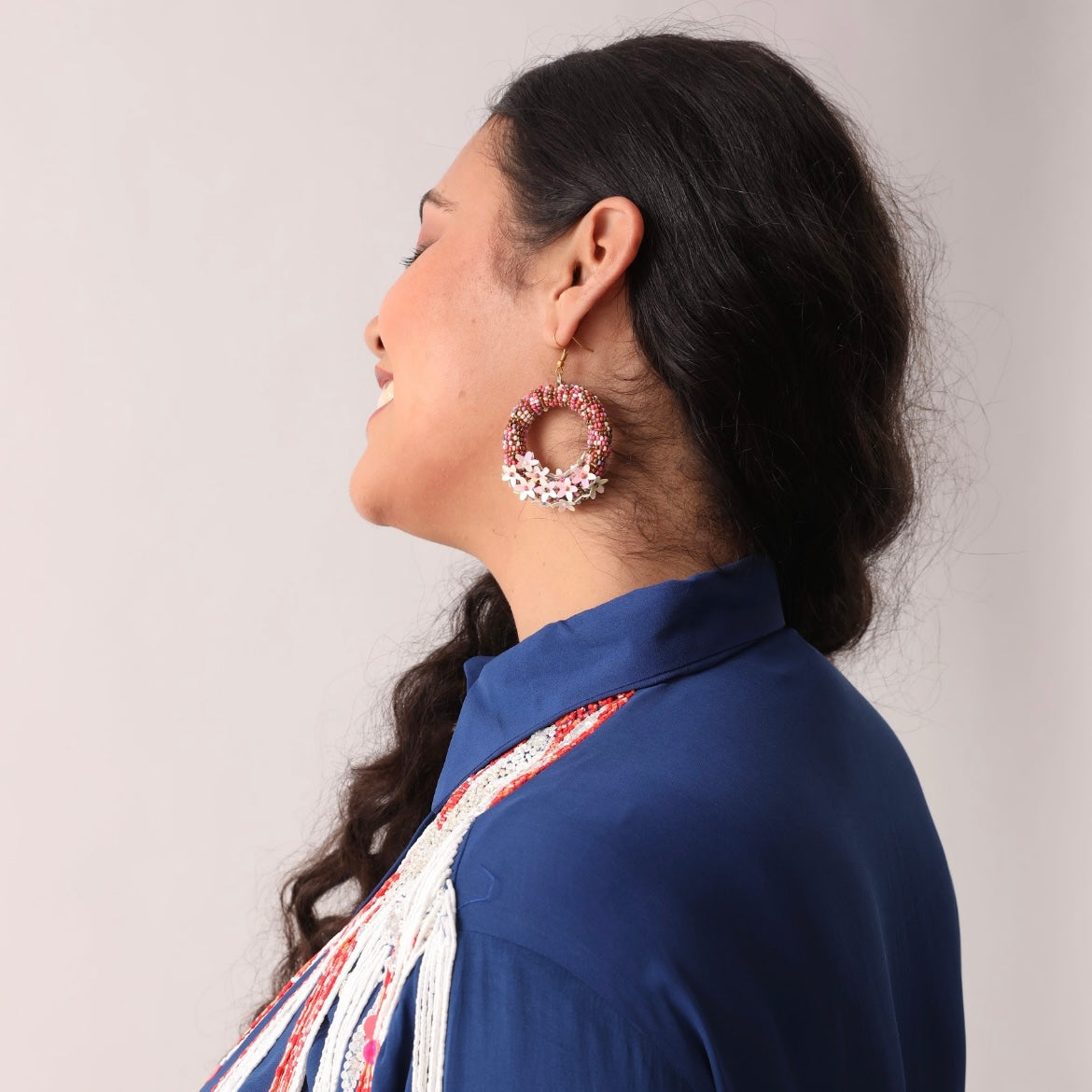 Lolita Handmade Beaded Earrings