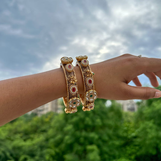 Padma Kundan Single Bangle