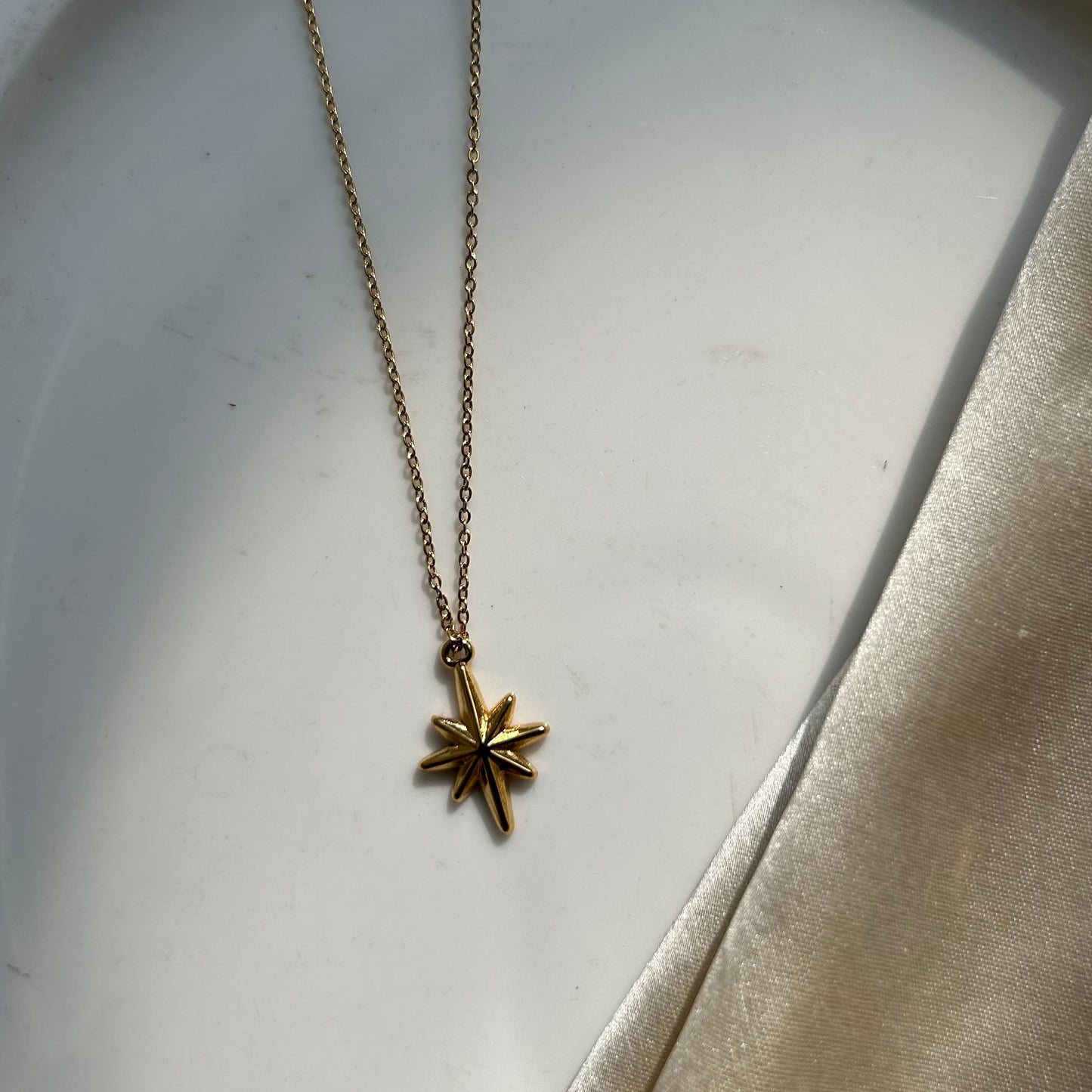 Gold Metal Neckpiece