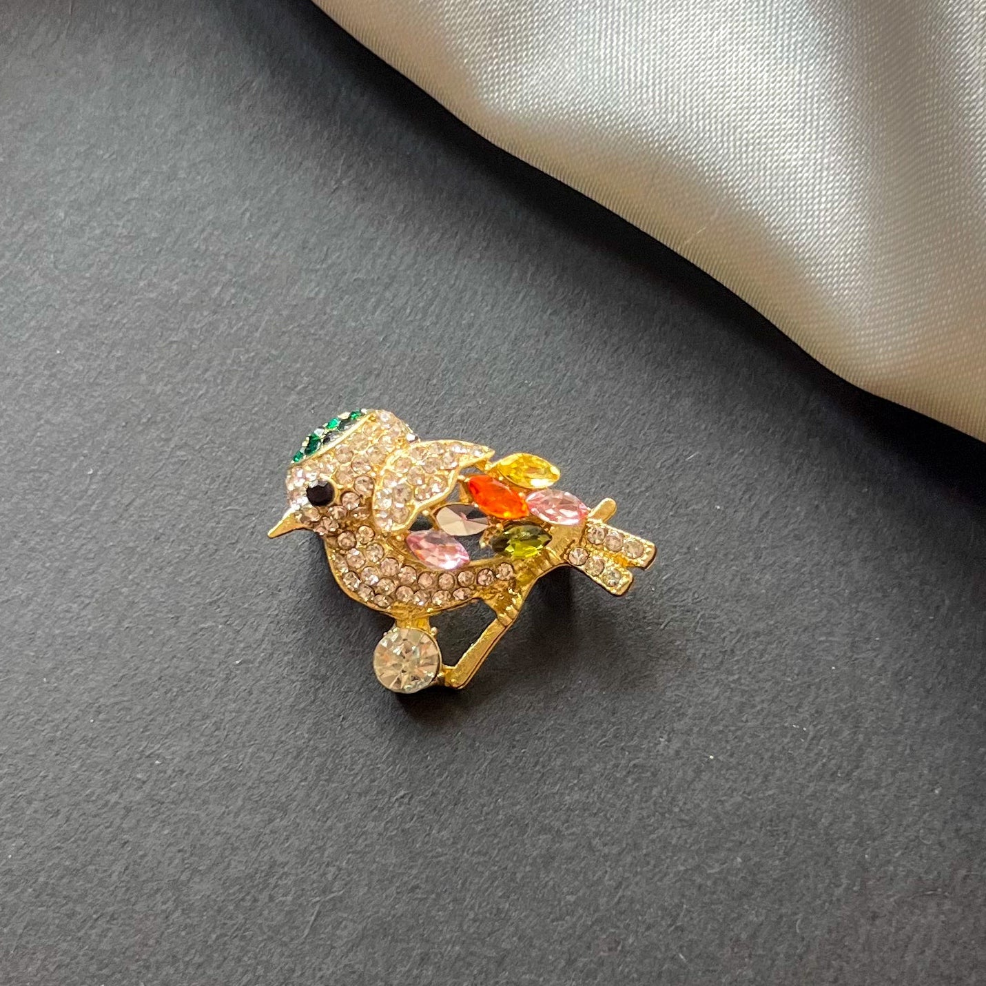 Prism Bird Brooch