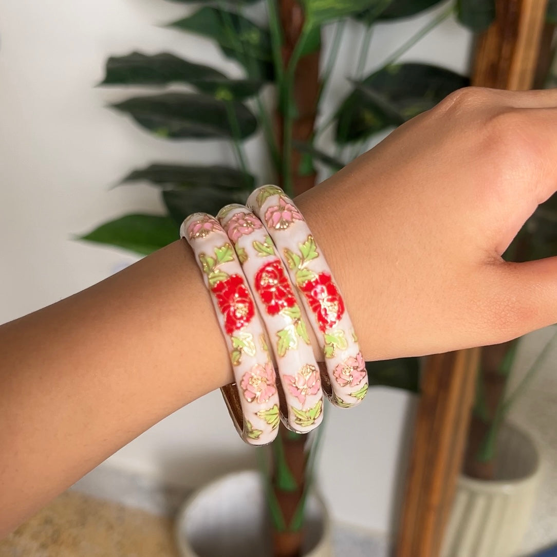 Rosé Bloom Single Bangle