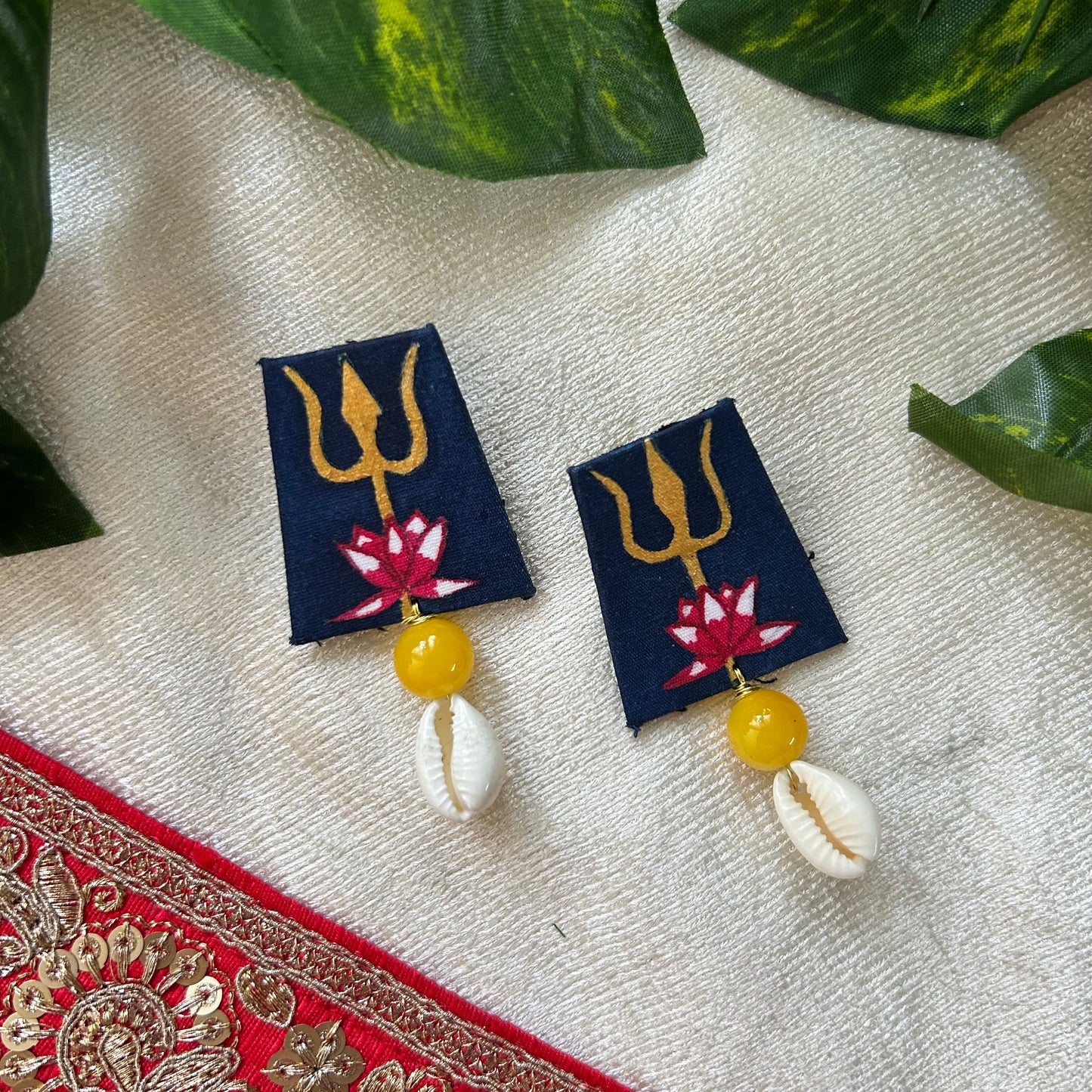 AdiShakti Fabric Earrings
