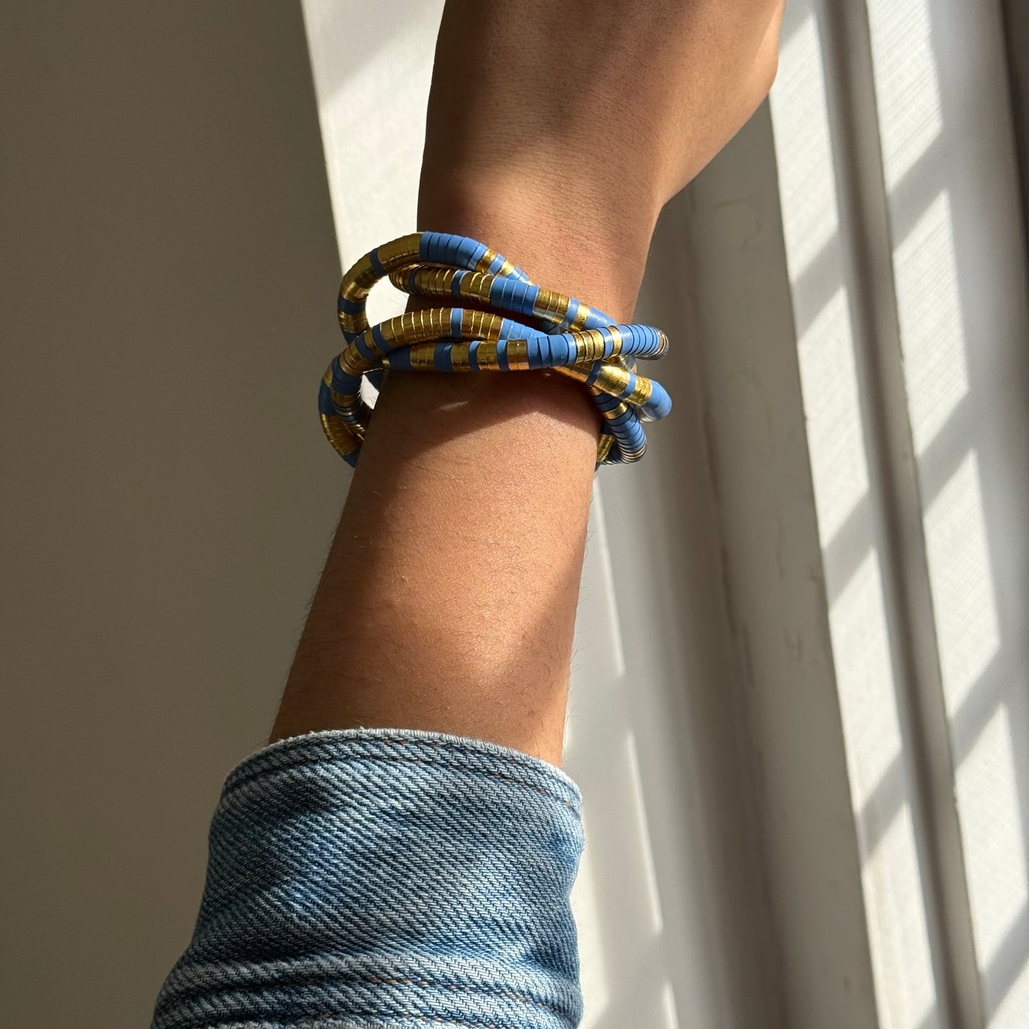 Ocean Loop Twist Metal Necklace/Bracelet