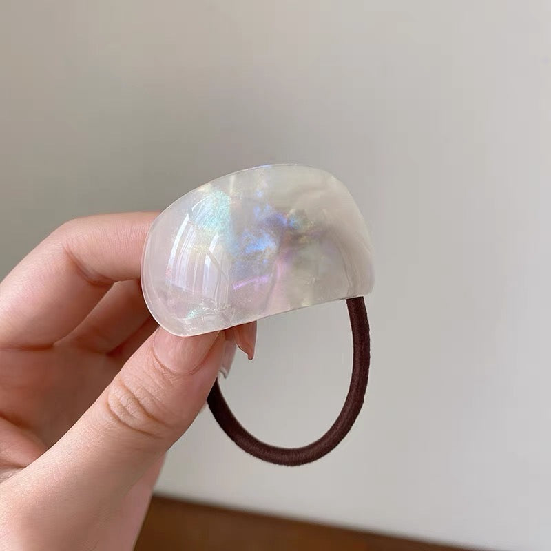 Gloss Loop Acrylic Hair Tie