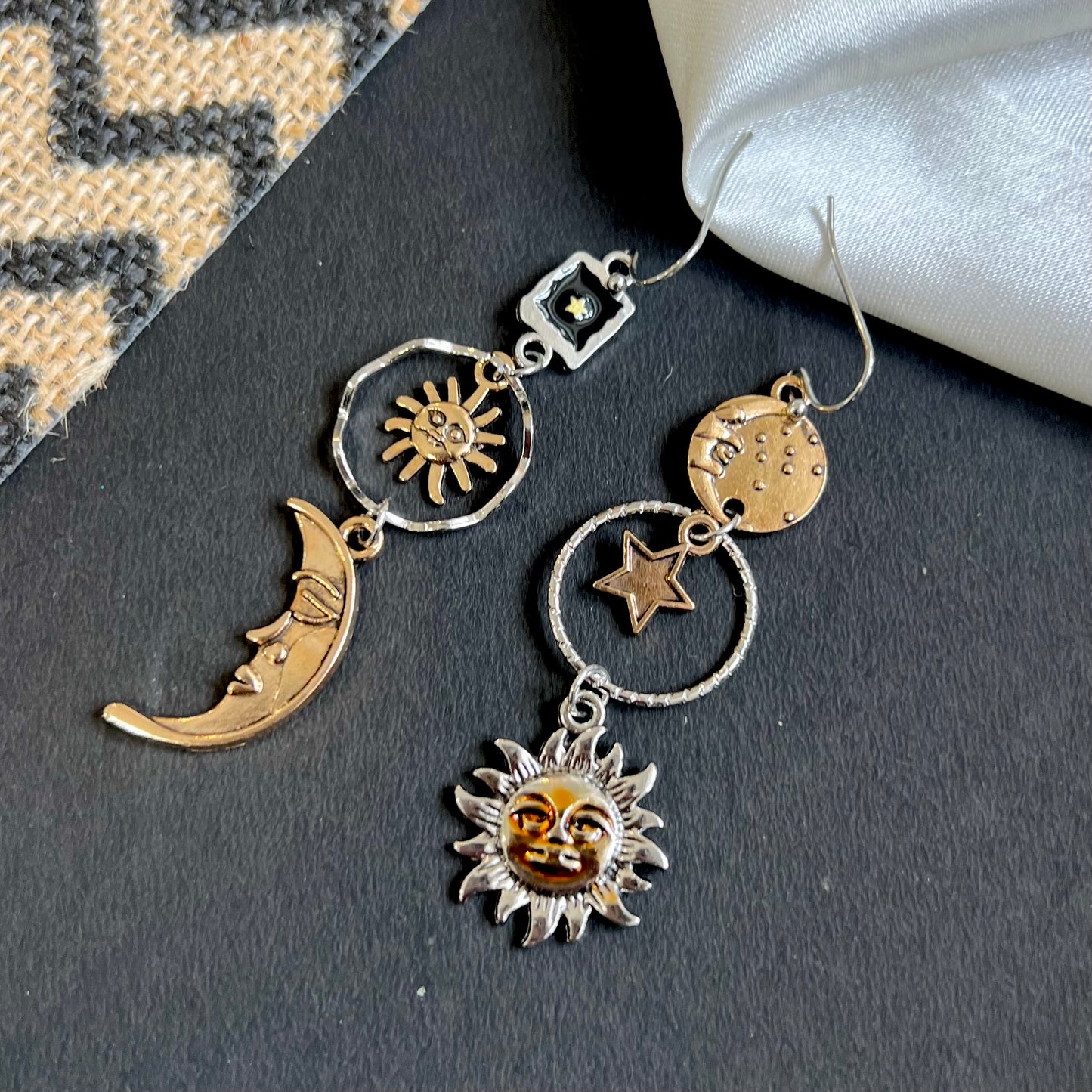 Sun & Moon Mystic Drop Earring