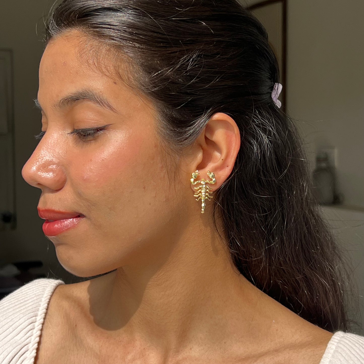 Scorpion Statement Earrings
