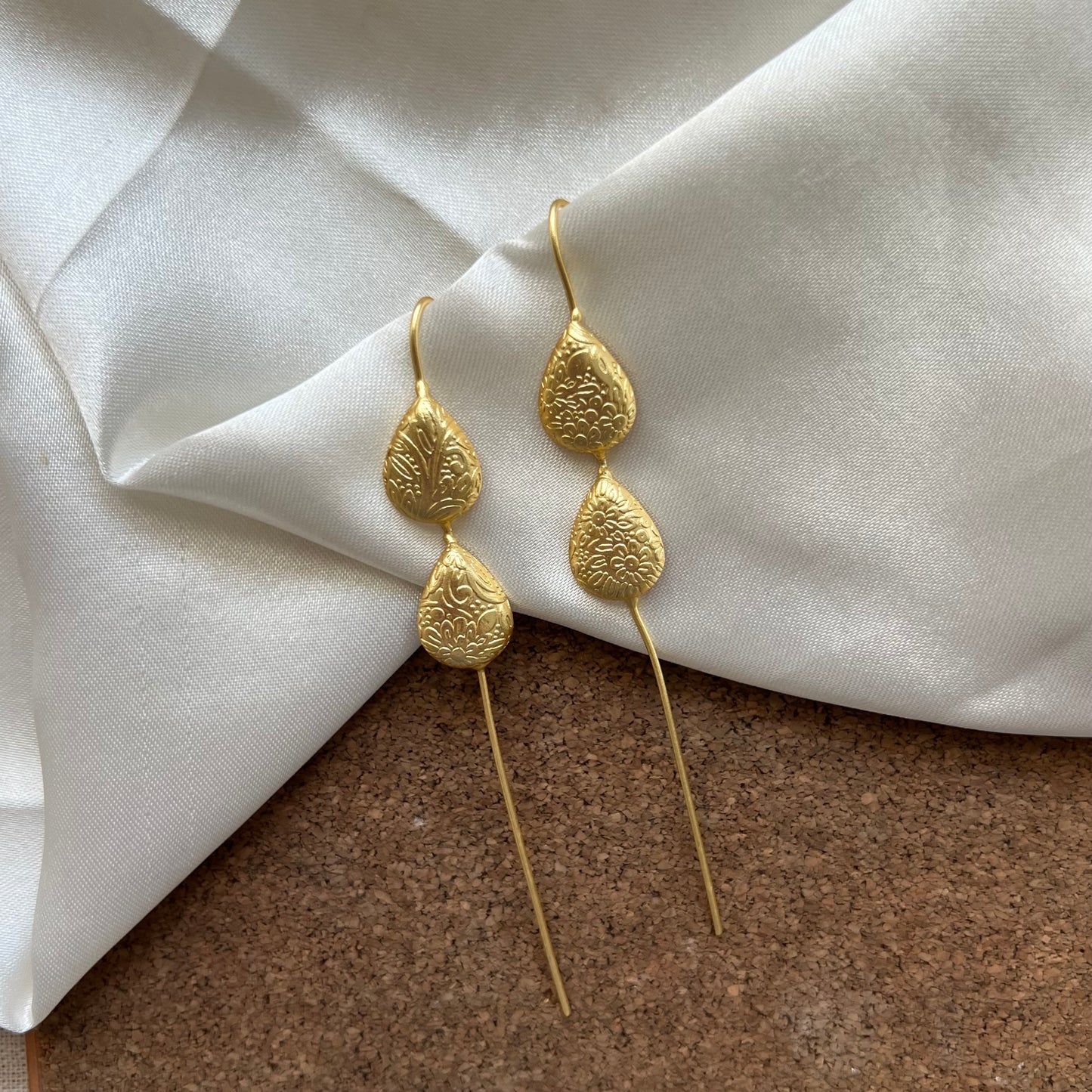 Tara Handmade Brass Ear Cuffs