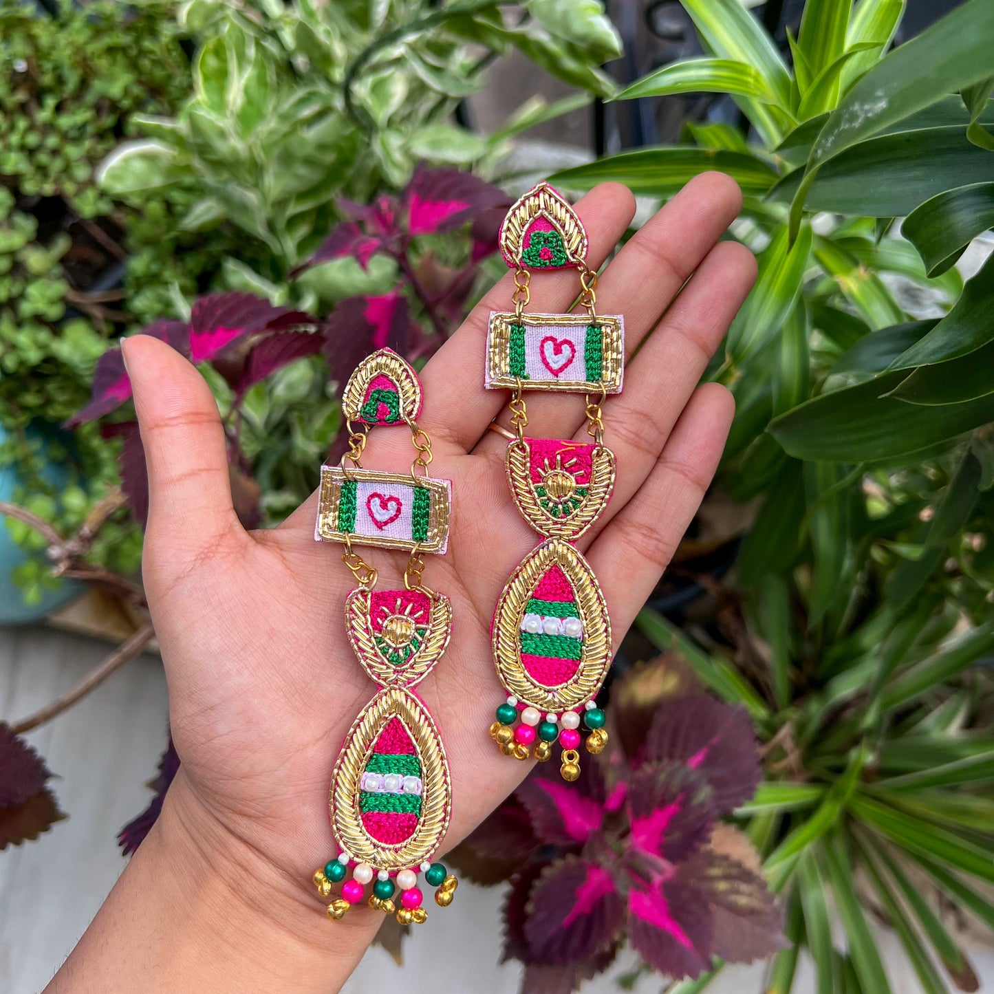 Rangrez Handmade Beaded Earring