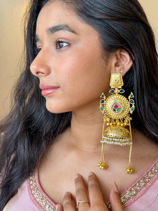 Jashn Ghungroo Jhumki Earrings