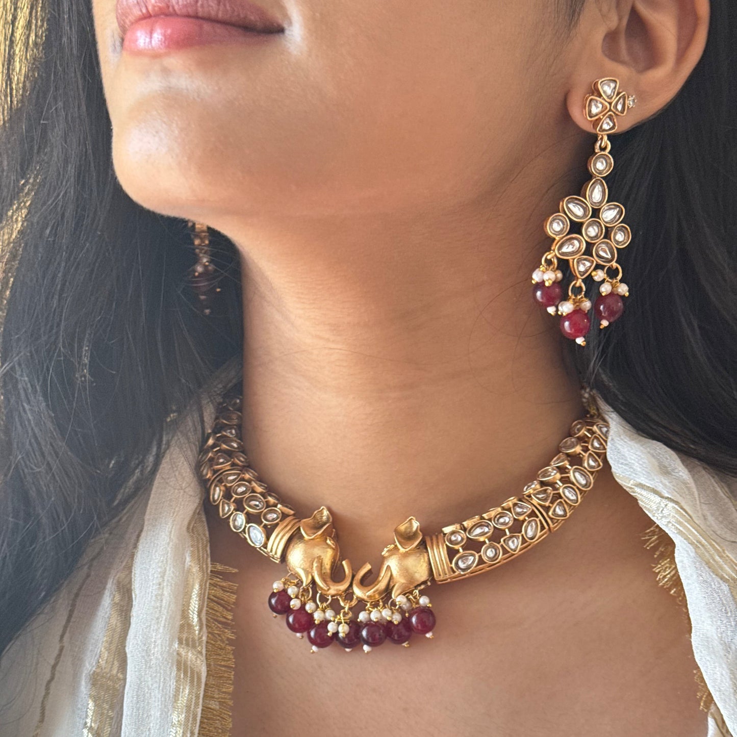 Gaj Gamini Choker Set