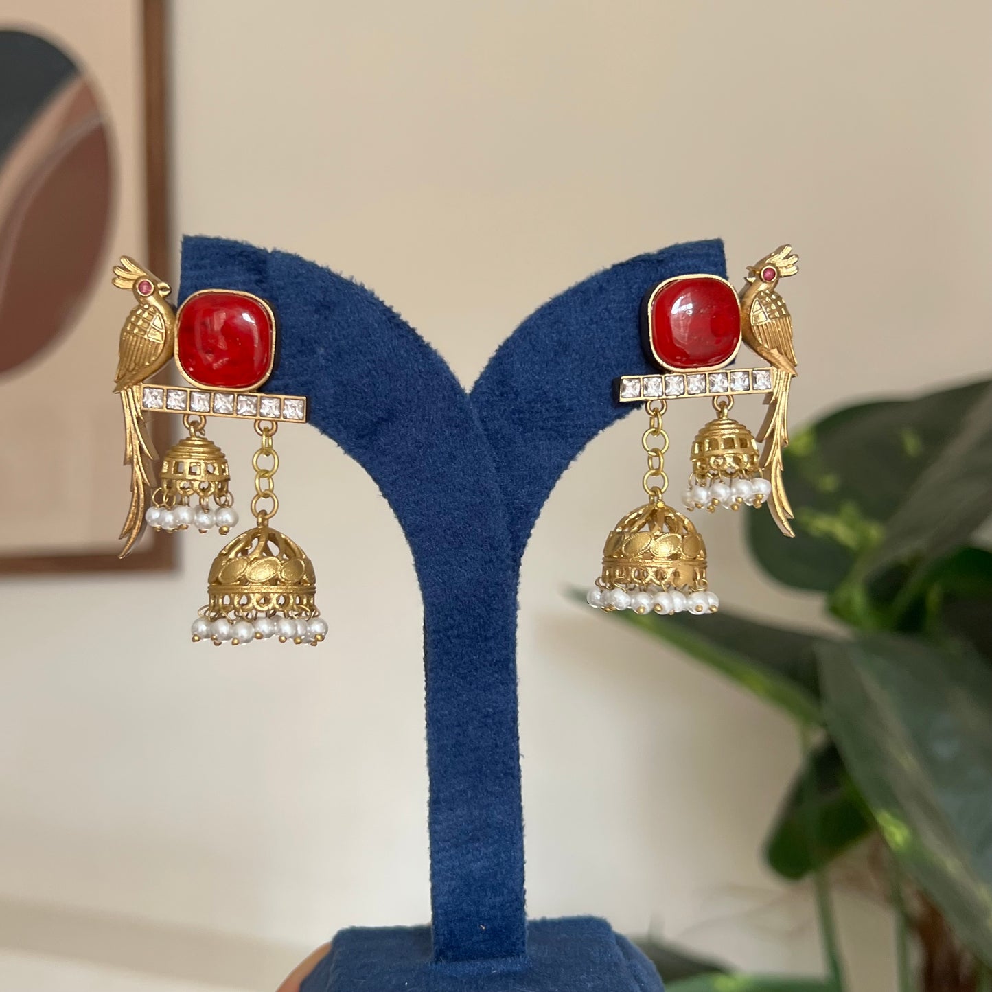 Gulbahar Jhumki Drop Earrings