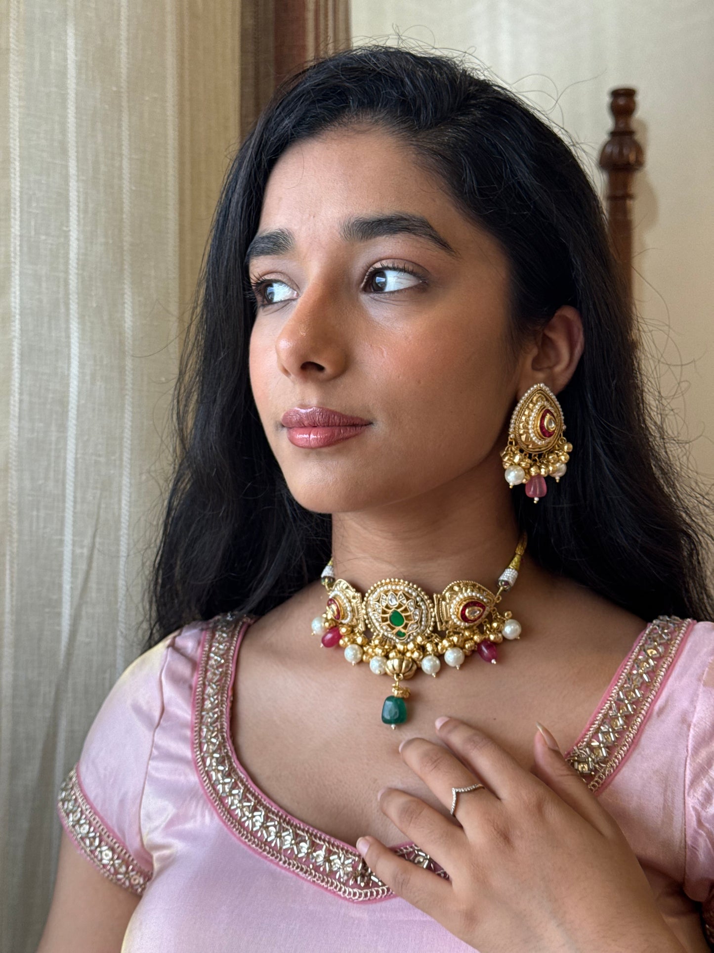 Gulbahar Antique Choker Set