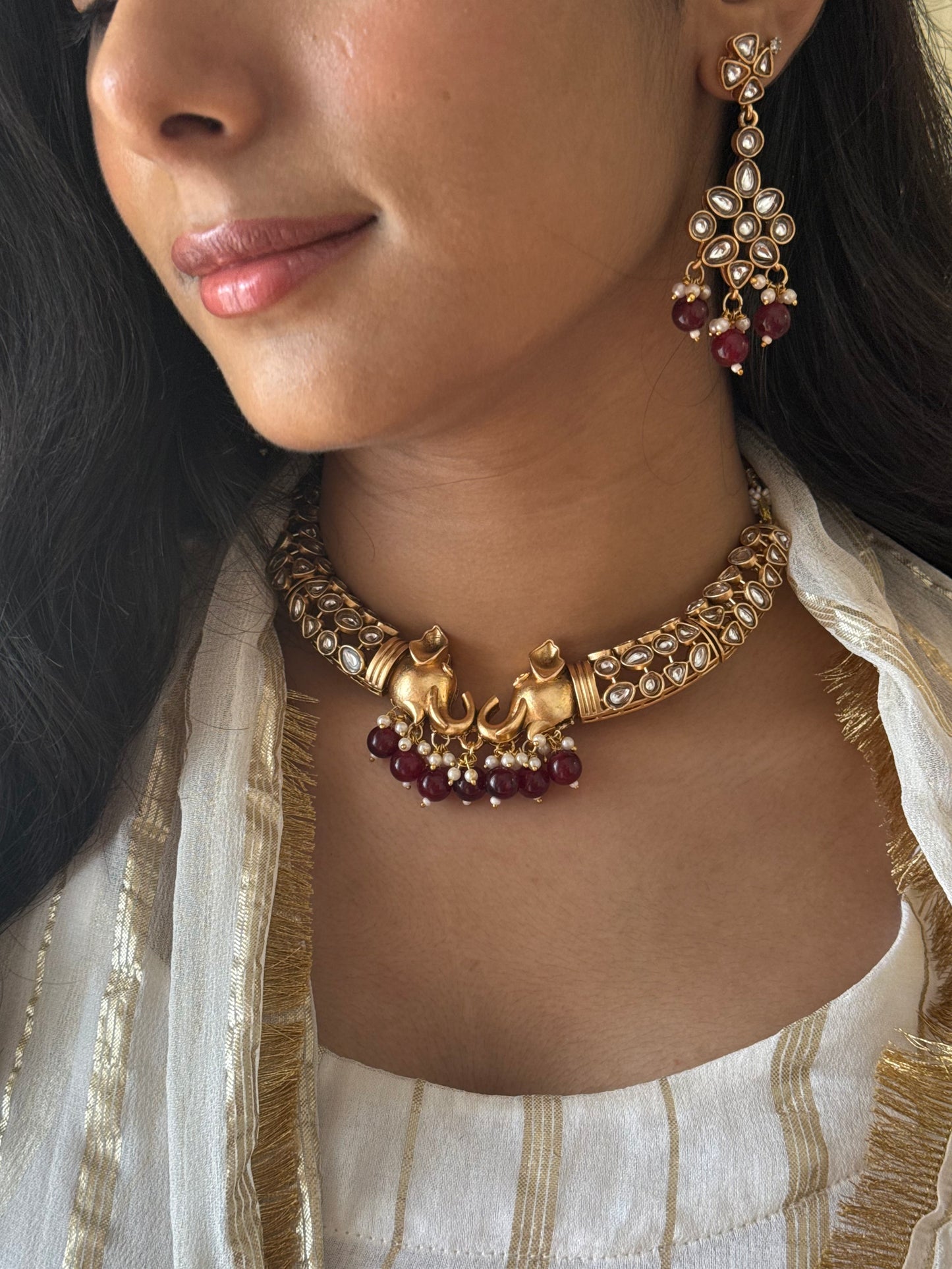 Gaj Gamini Choker Set