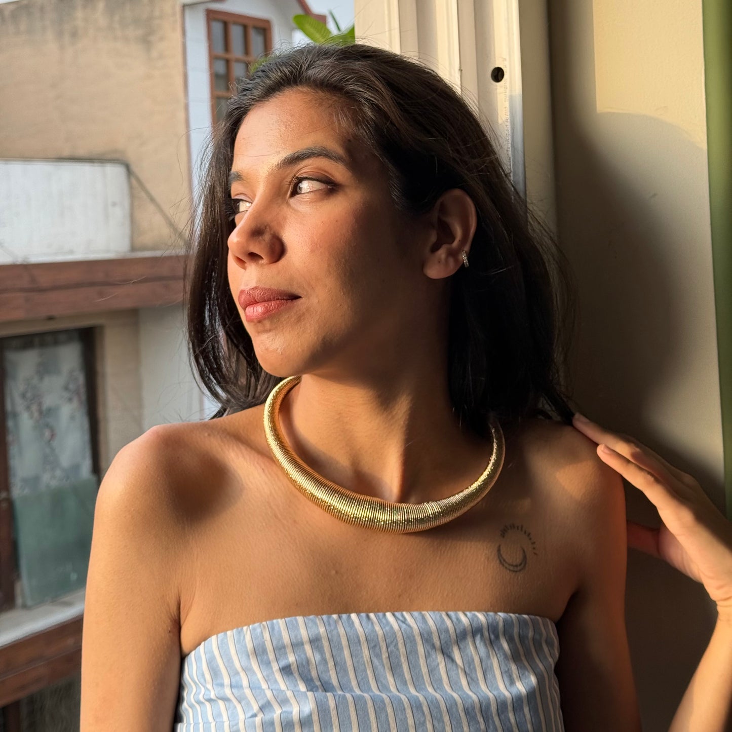 Glow Getter Alloy Neckpiece