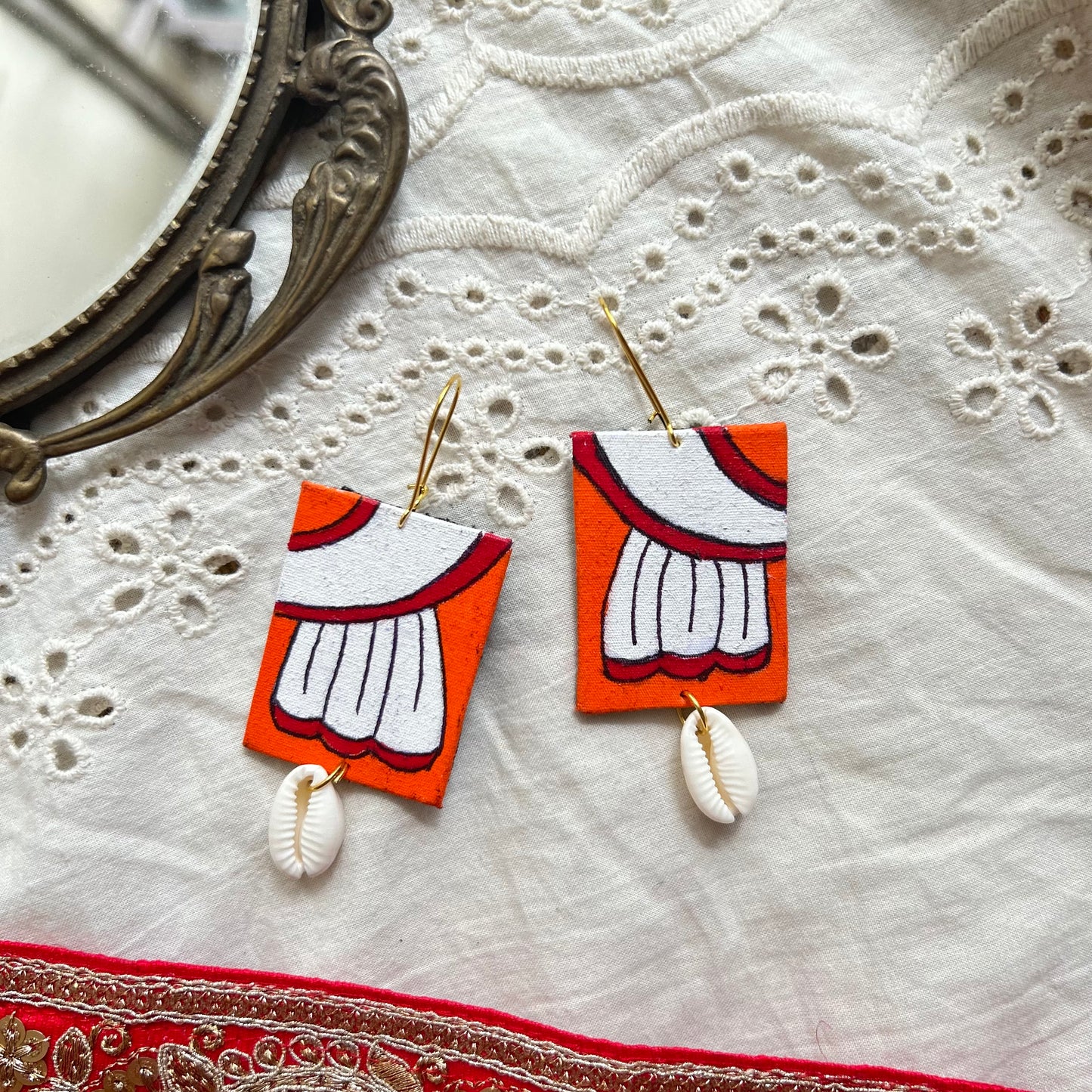 Aadri Fabric Earrings