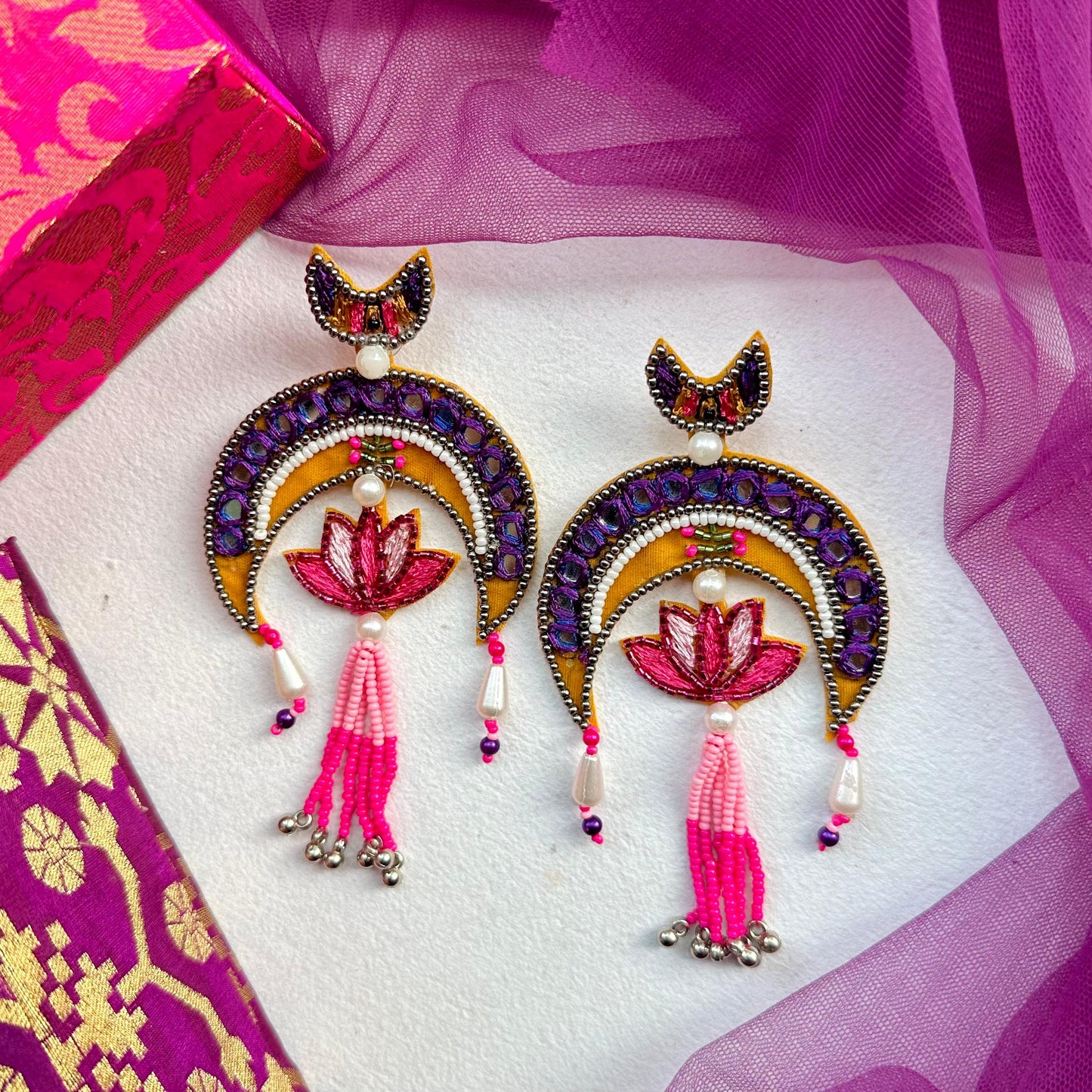 Kamalika Handmade Beaded Earring
