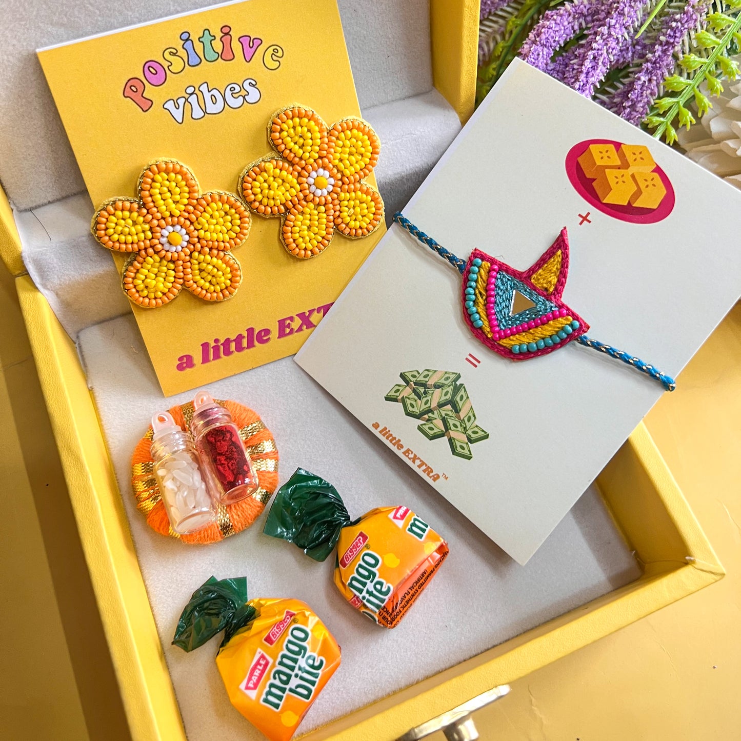 Mango Bite Rakhi Hamper