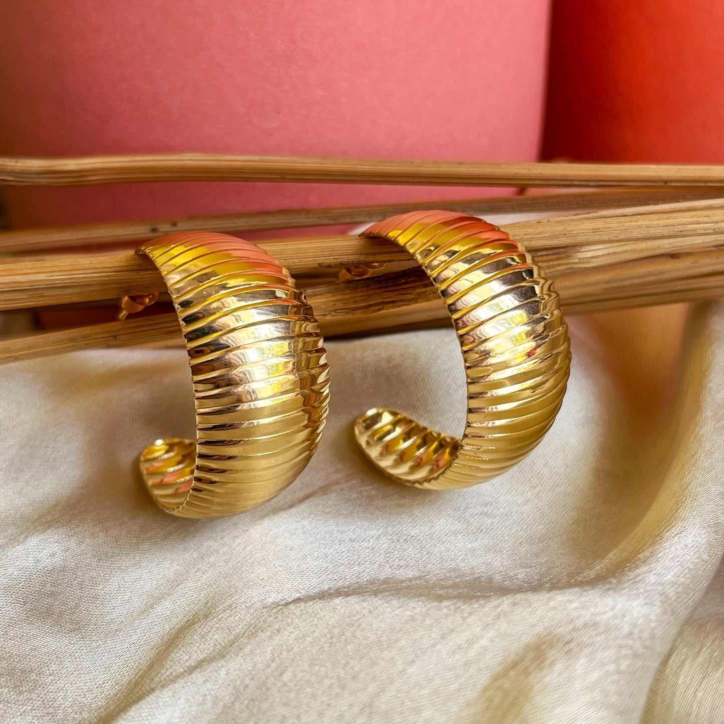 Brielle Hoops - Gold
