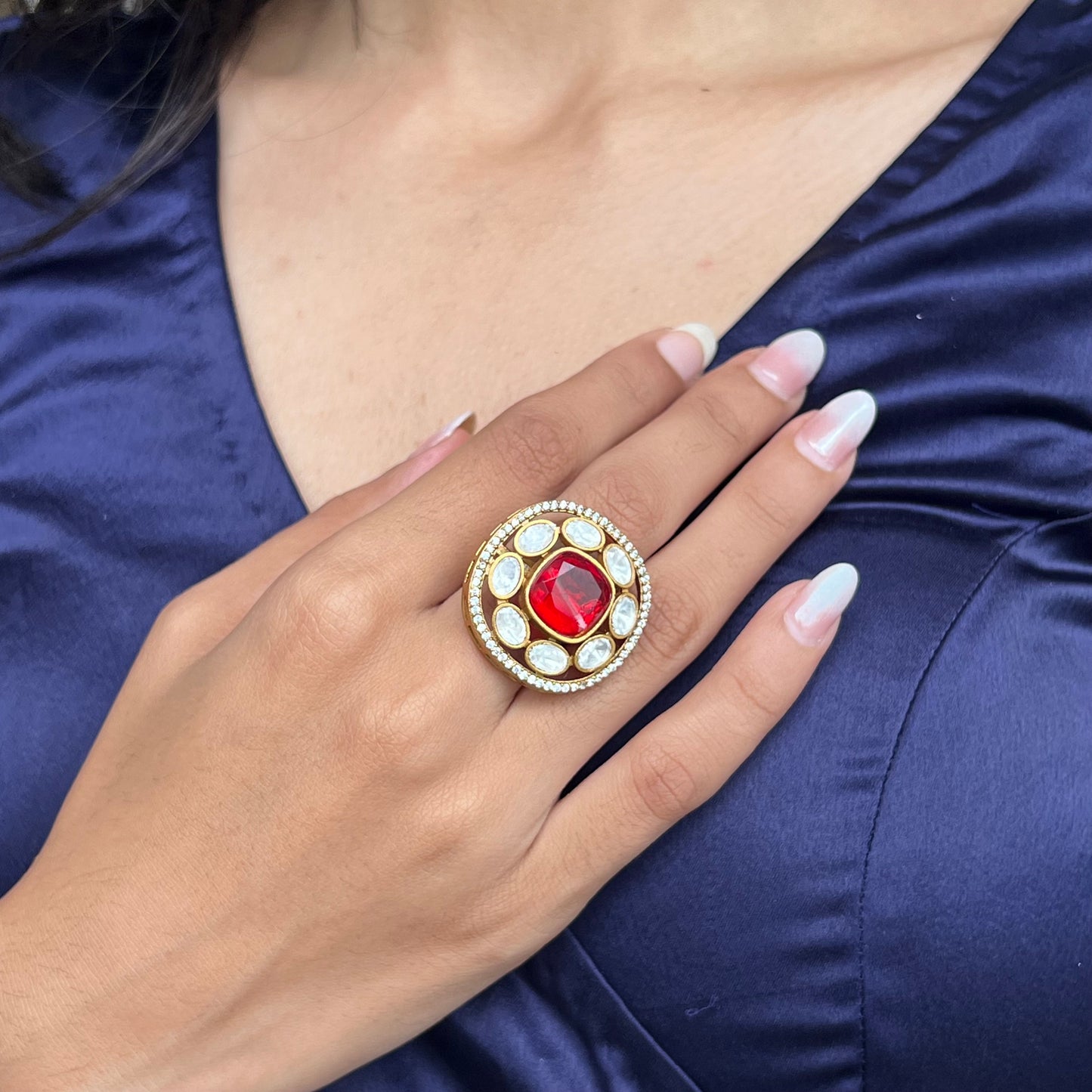 Sitara Kundan Ring