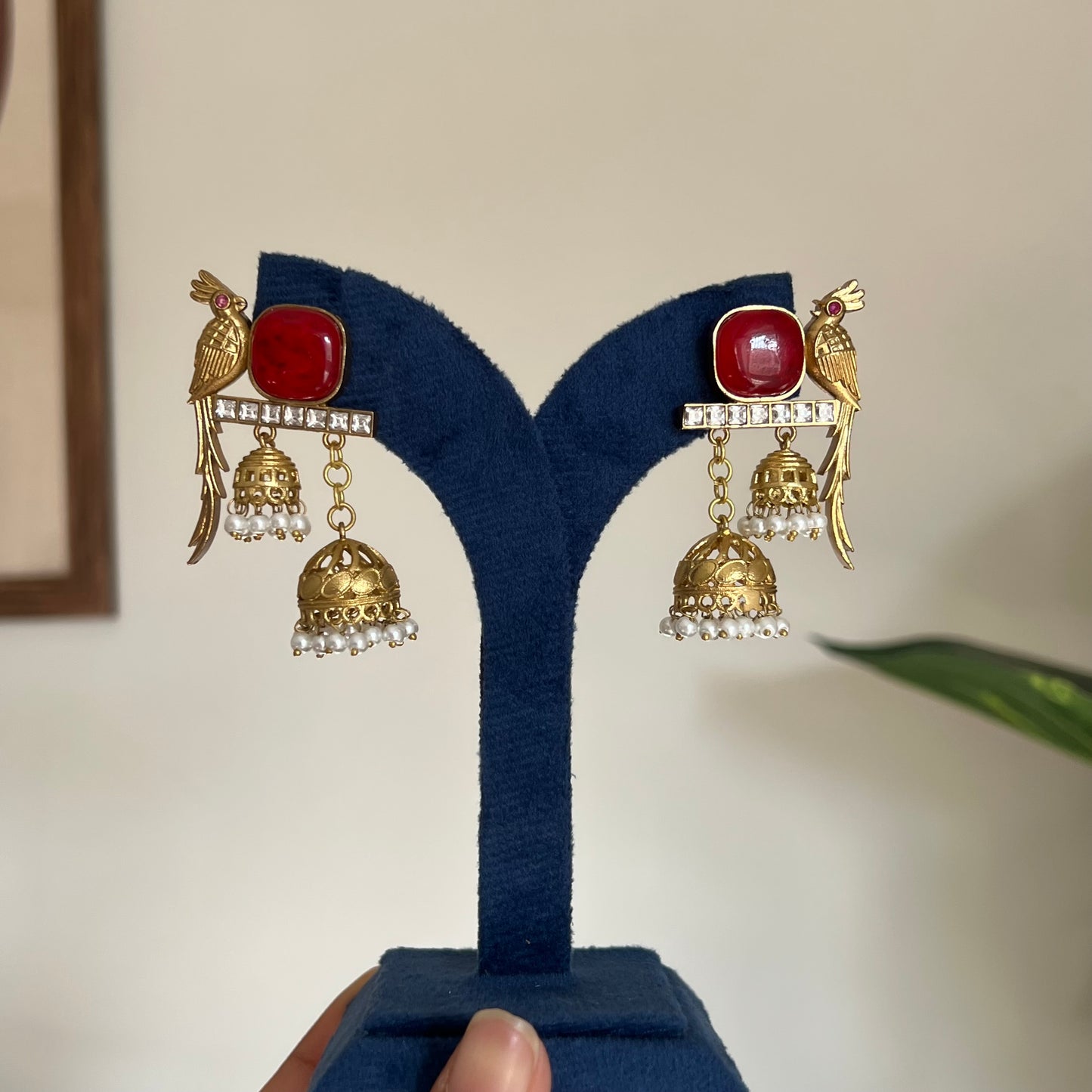 Gulbahar Jhumki Drop Earrings