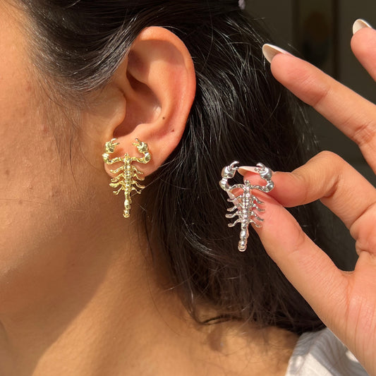 Scorpion Statement Earrings Pre Order