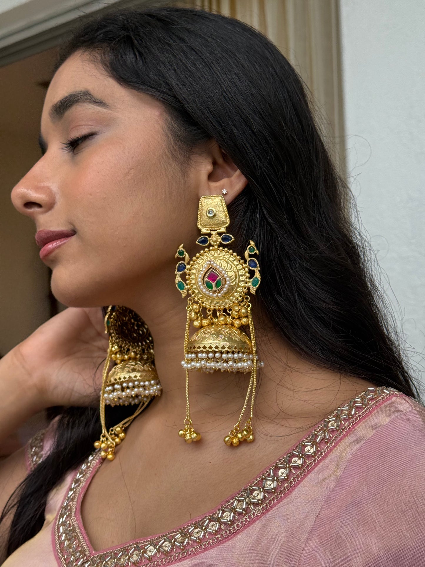 Jashn Ghungroo Jhumki Earrings