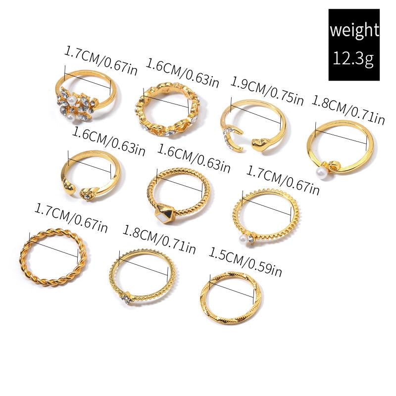 The Aurelia Ring-Set of 10