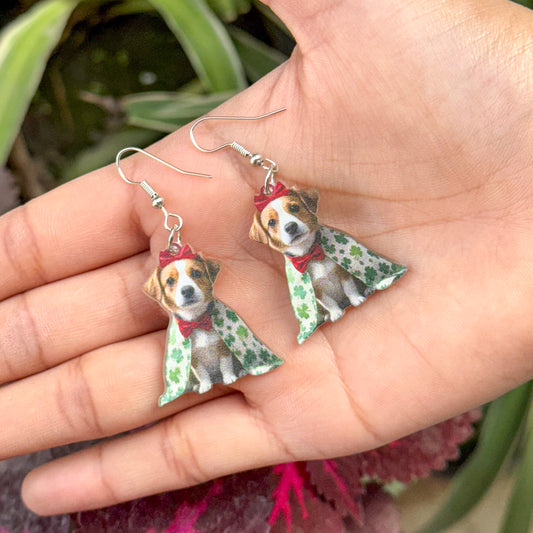 Dog Acrylic Earring
