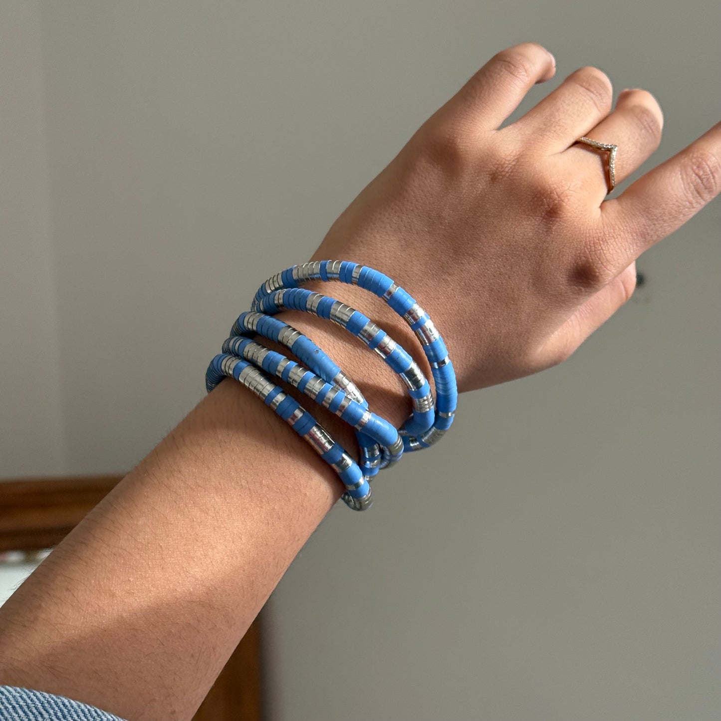 Ocean Loop Twist Metal Necklace/Bracelet