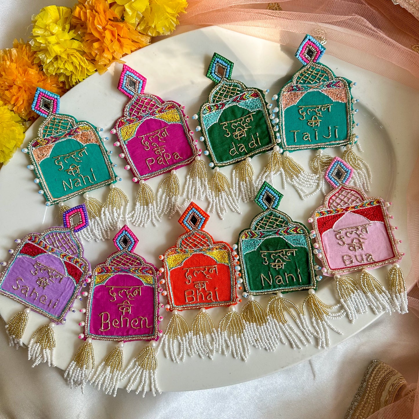 Wedding Brooches (Dulhan ki side)