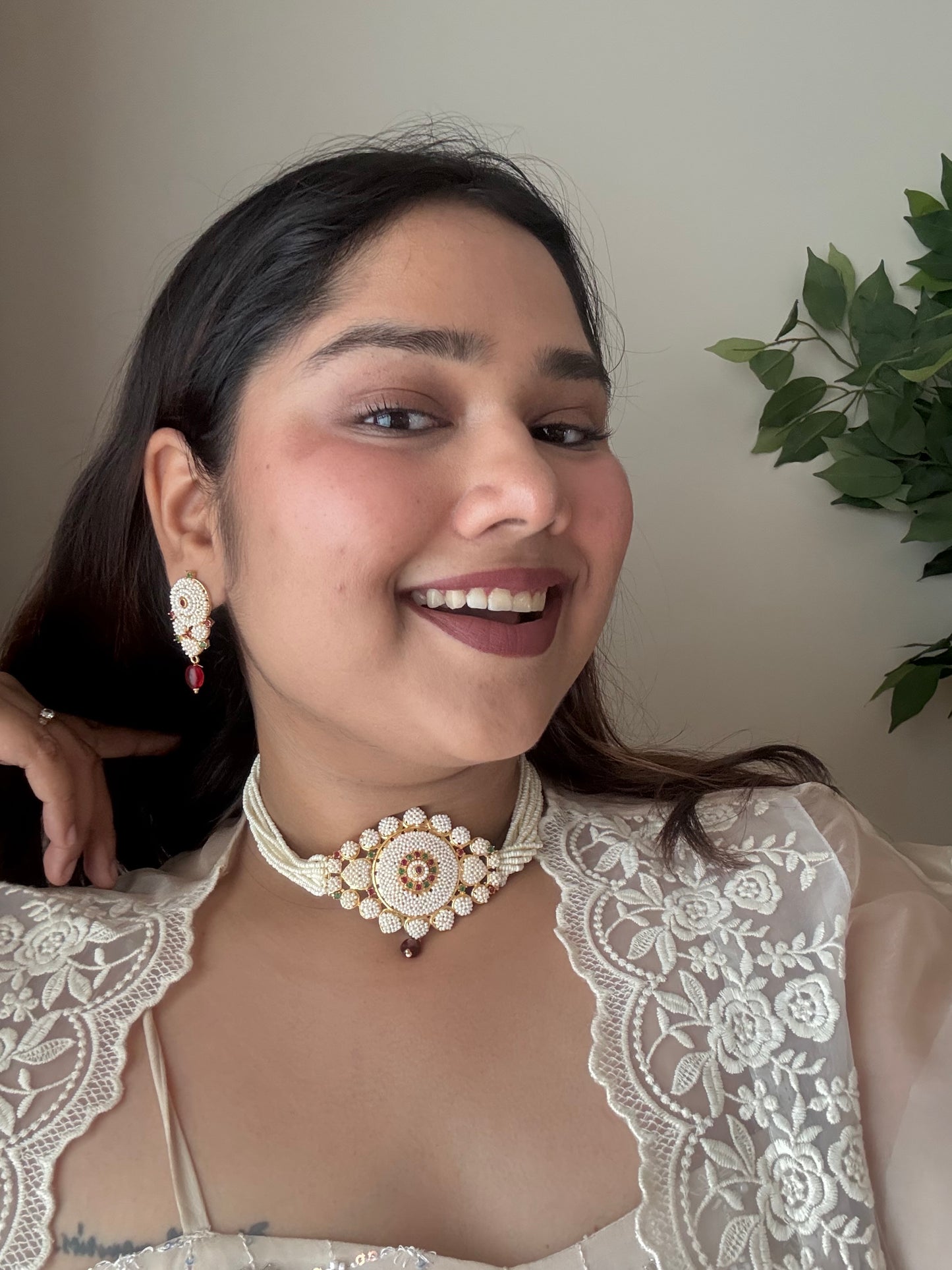 Kohinoor Handmade Pearl Set