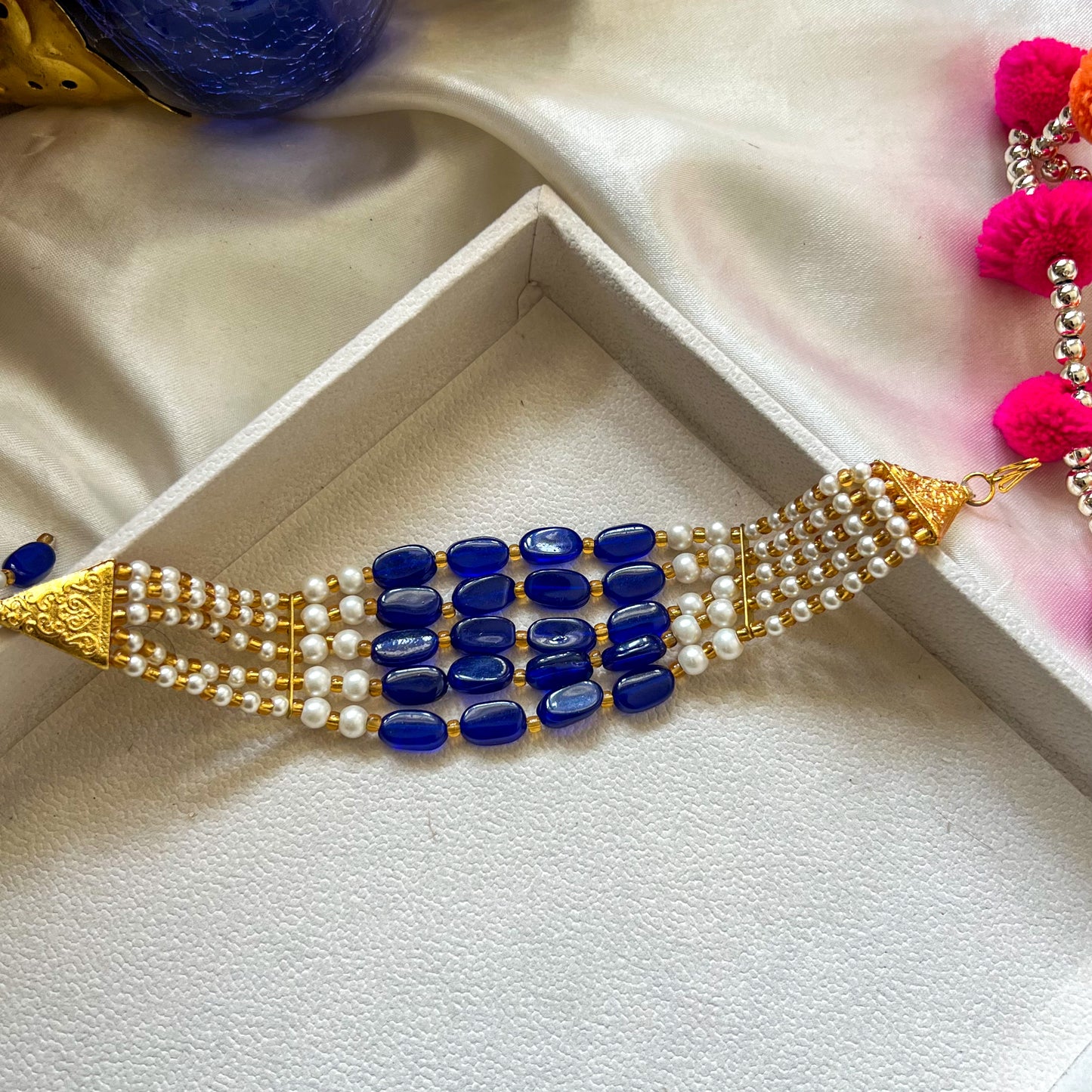 Firoza Handmade Pearl Bracelet