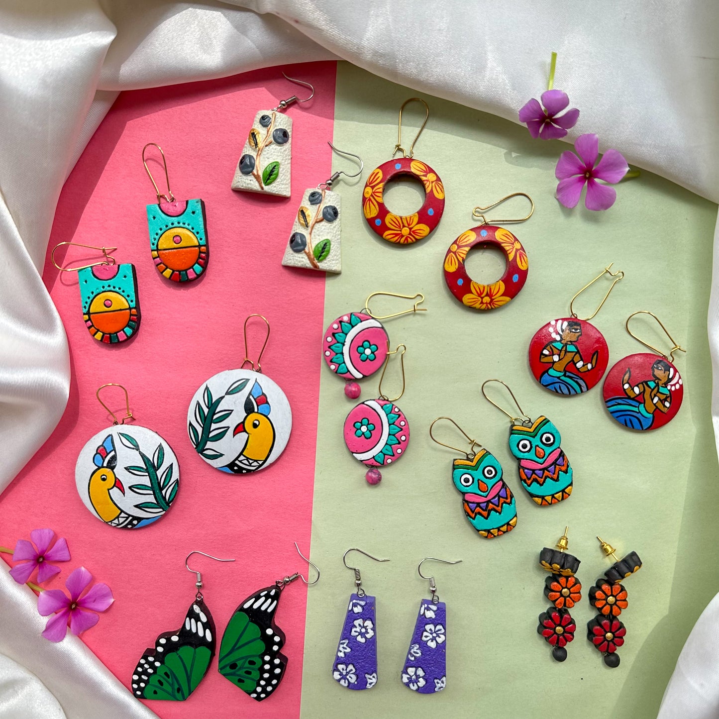 Terracotta Earring