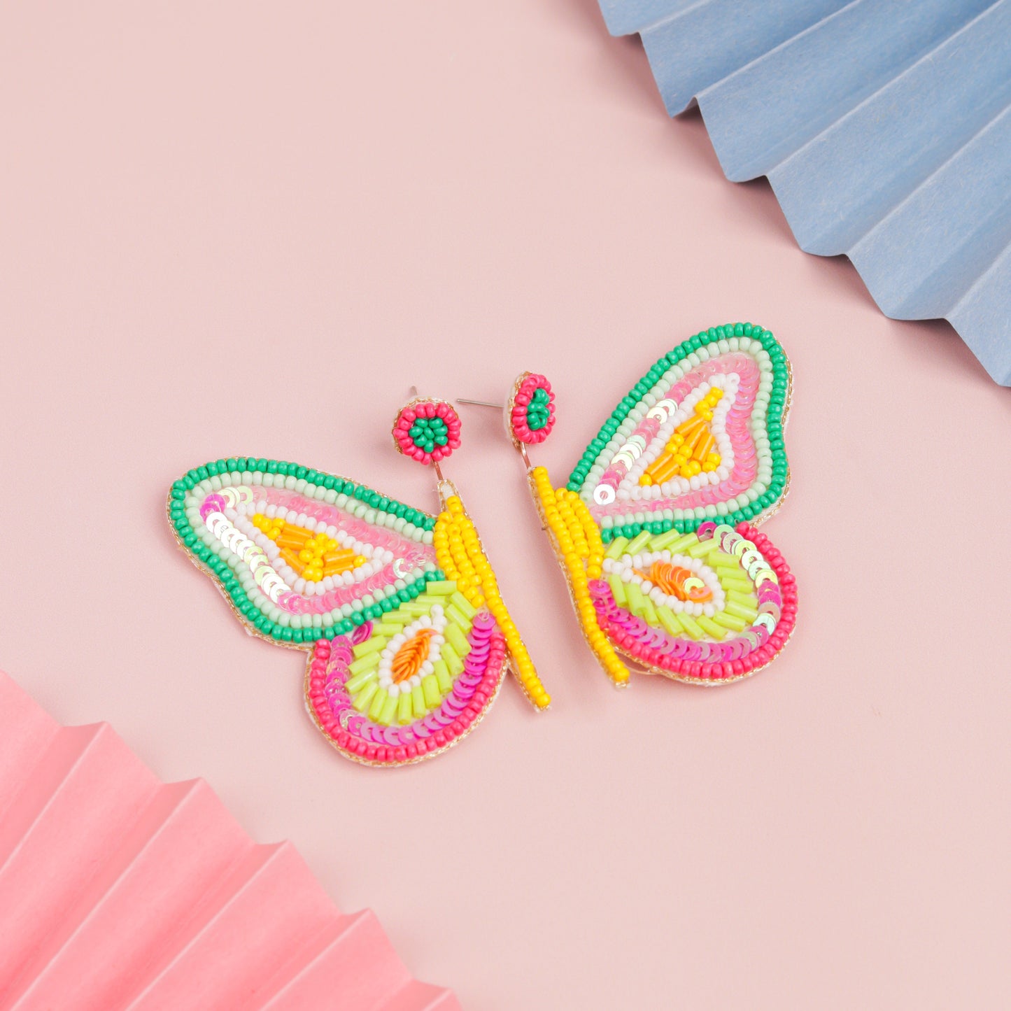 Titli Handmade Beaded Earrings