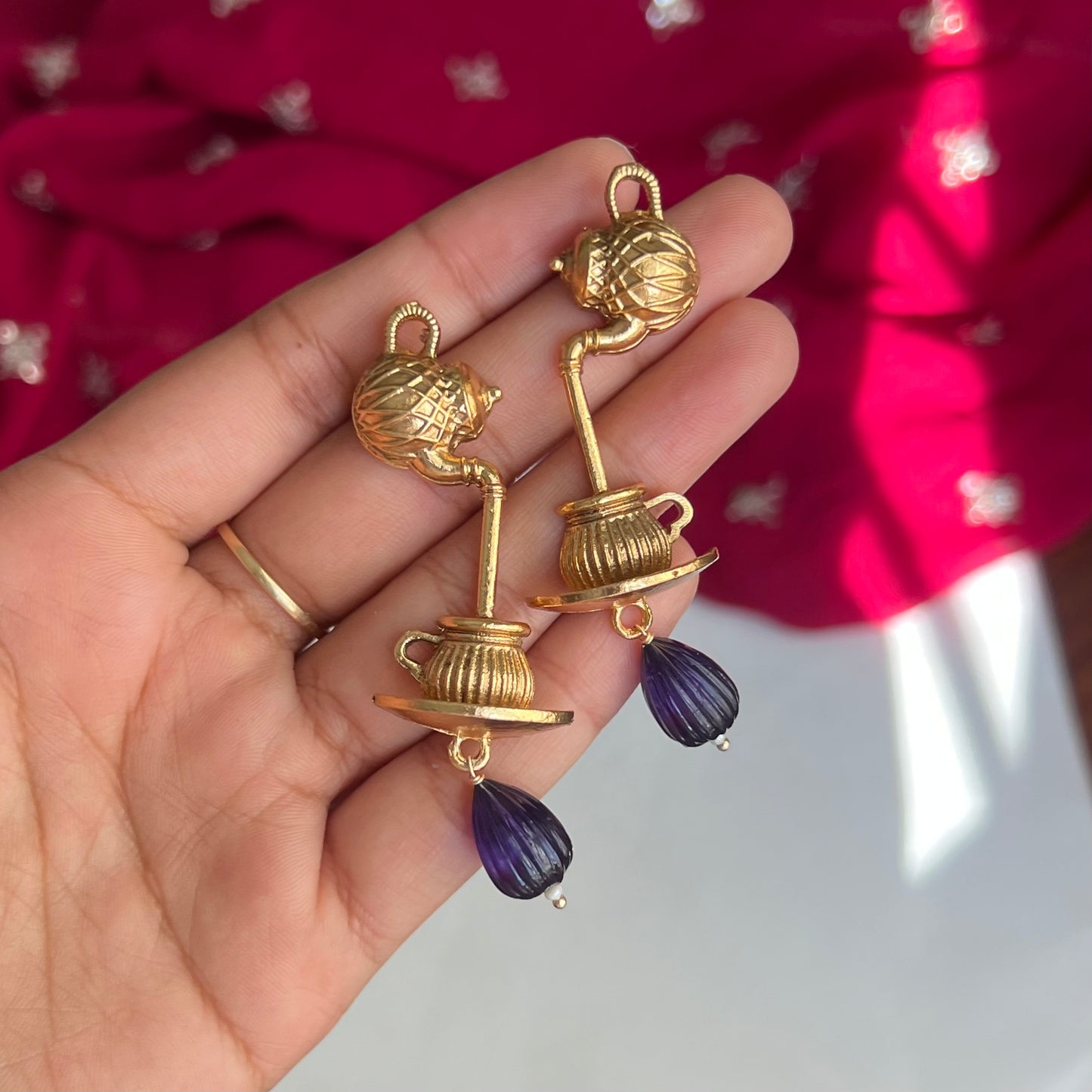 Chai Drops Earrings