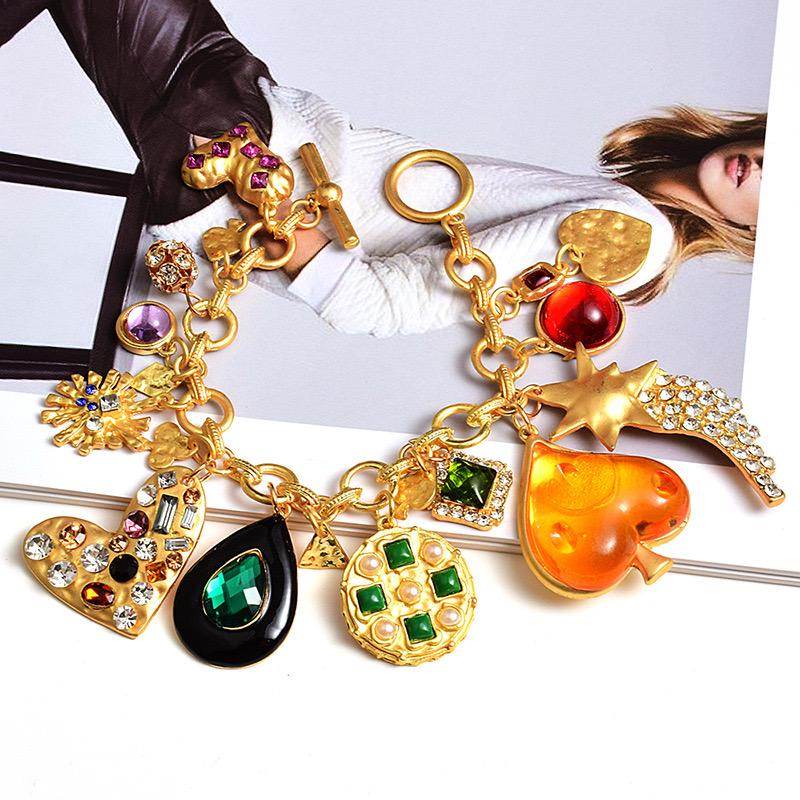 Juliet Gemstone Alloy Bracelet Pre Order