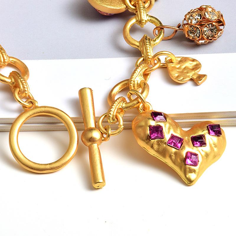 Juliet Gemstone Alloy Bracelet Pre Order