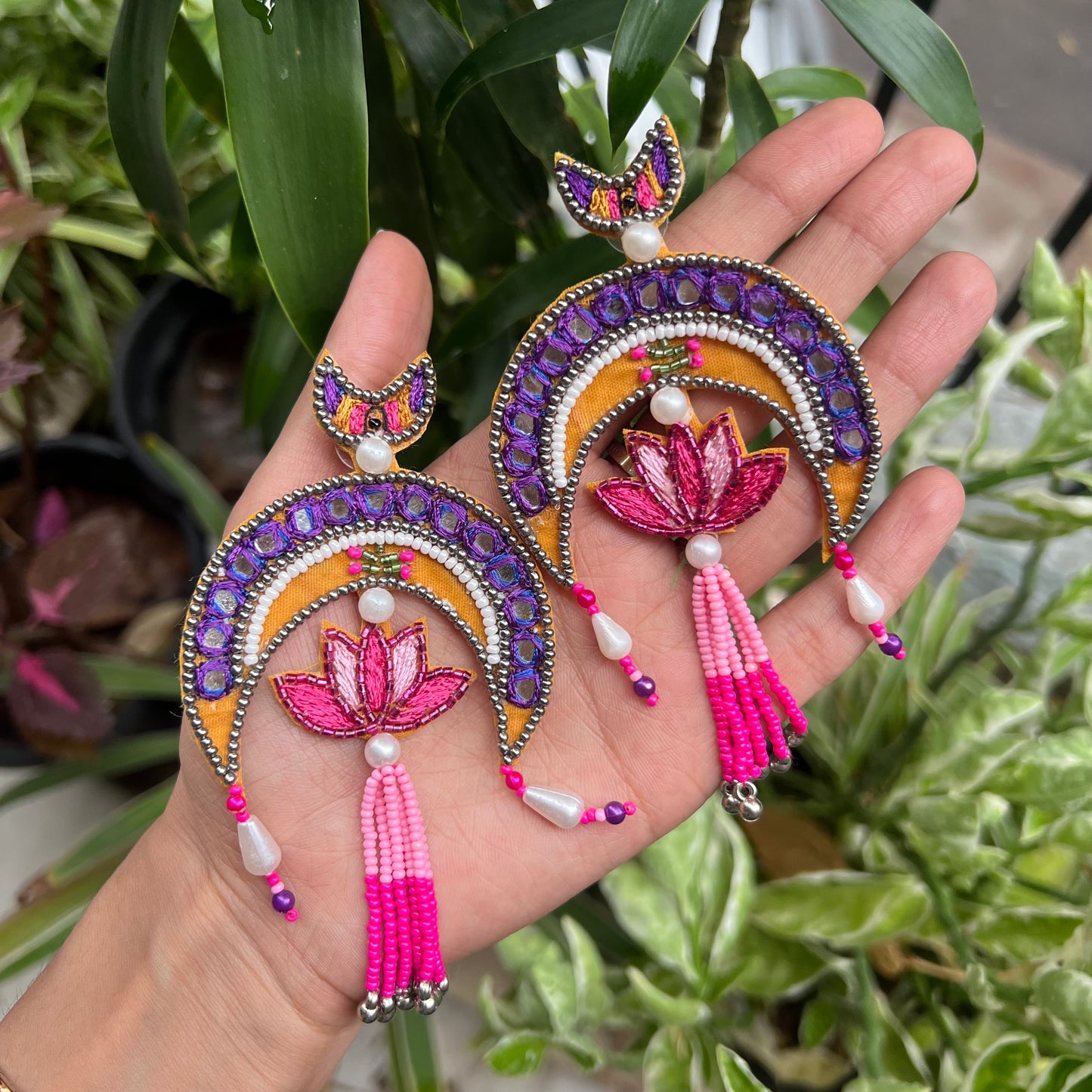 Kamalika Handmade Beaded Earring