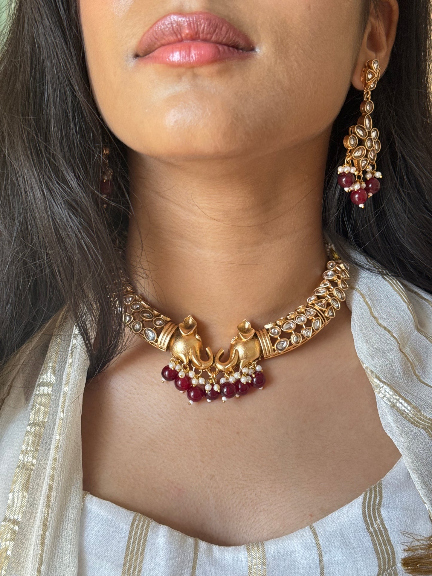 Gaj Gamini Choker Set