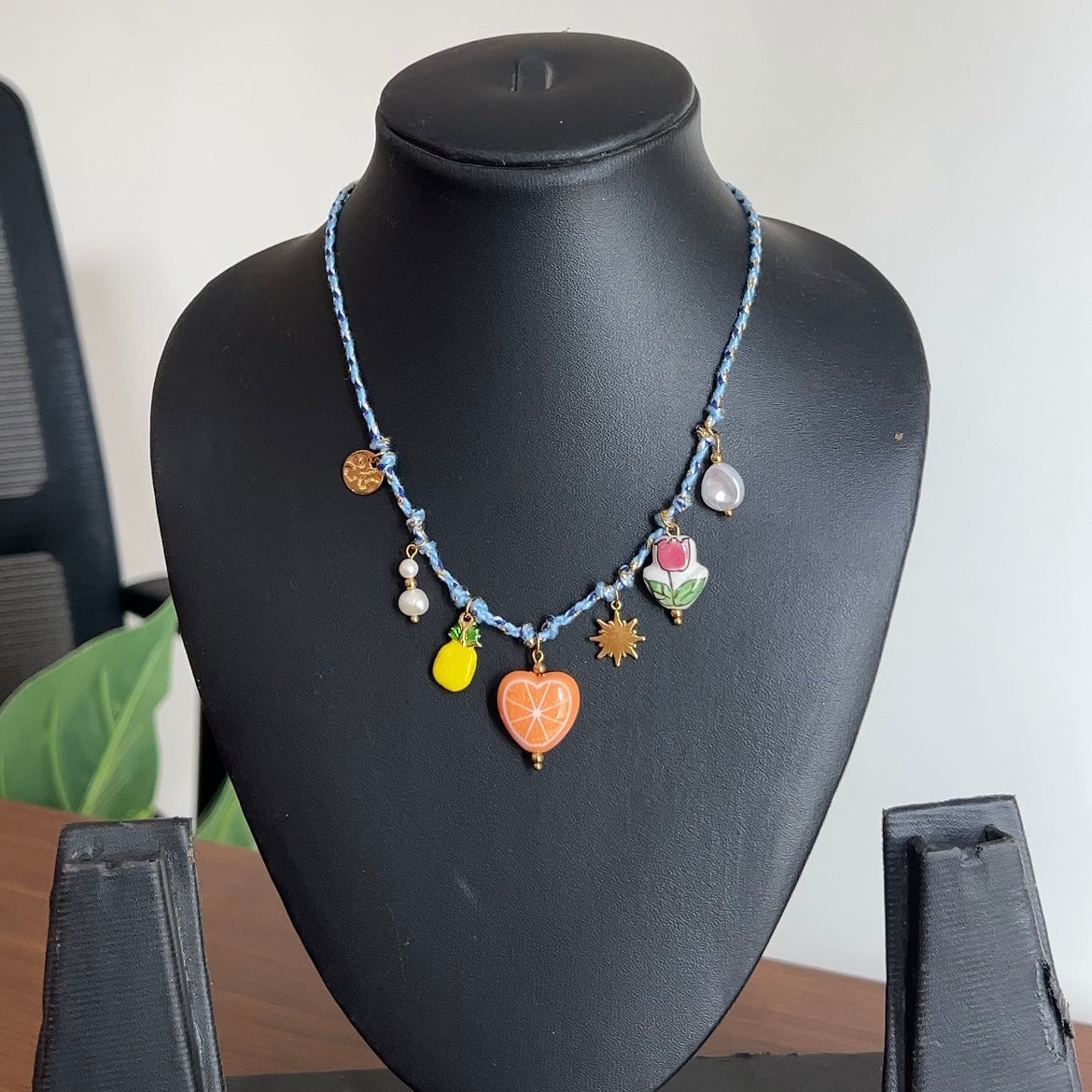Fruitpop Multi Color Charm Necklace