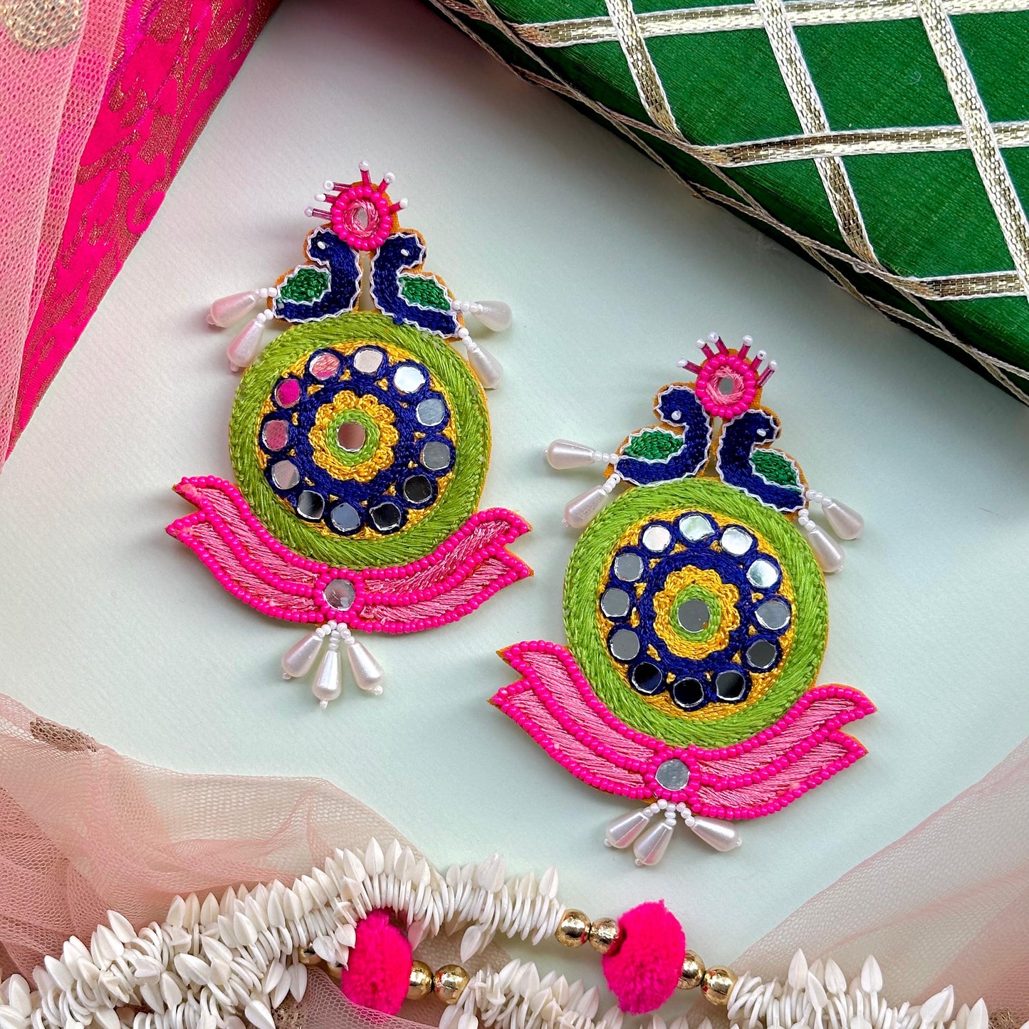 Mayuri Handmade Beaded Earring