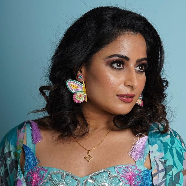 Titli Handmade Beaded Earrings
