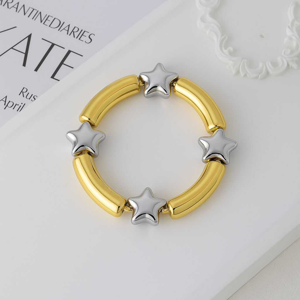 Star Luxe Metal Bracelet